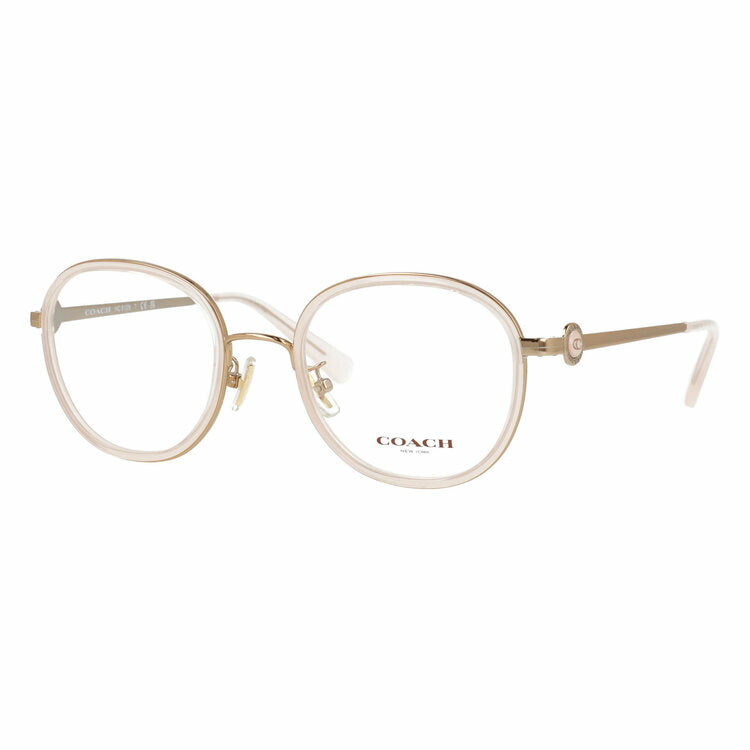 【訳あり・店頭展示品】【国内正規品】 コーチ メガネフレーム 伊達メガネ COACH HC5129 5646 51サイズ ウェリントン型 コンビネーションフレーム アウトレット品 ユニセックス メンズ レディース