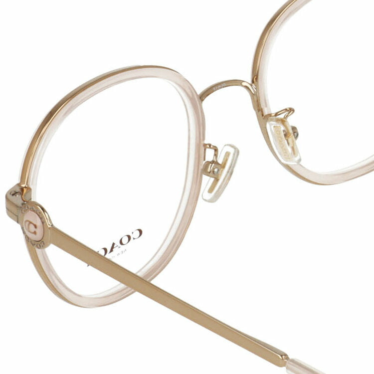 【訳あり・店頭展示品】【国内正規品】 コーチ メガネフレーム 伊達メガネ COACH HC5129 5646 51サイズ ウェリントン型 コンビネーションフレーム アウトレット品 ユニセックス メンズ レディース