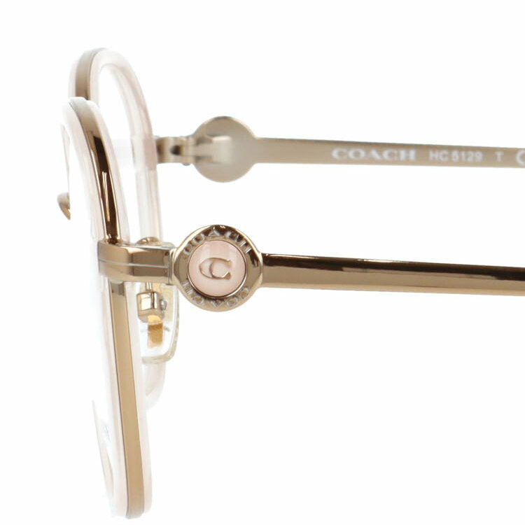 【訳あり・店頭展示品】【国内正規品】 コーチ メガネフレーム 伊達メガネ COACH HC5129 5646 51サイズ ウェリントン型 コンビネーションフレーム アウトレット品 ユニセックス メンズ レディース