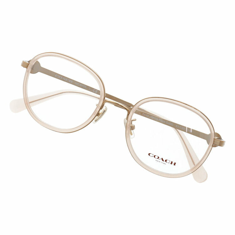【訳あり・店頭展示品】【国内正規品】 コーチ メガネフレーム 伊達メガネ COACH HC5129 5646 51サイズ ウェリントン型 コンビネーションフレーム アウトレット品 ユニセックス メンズ レディース