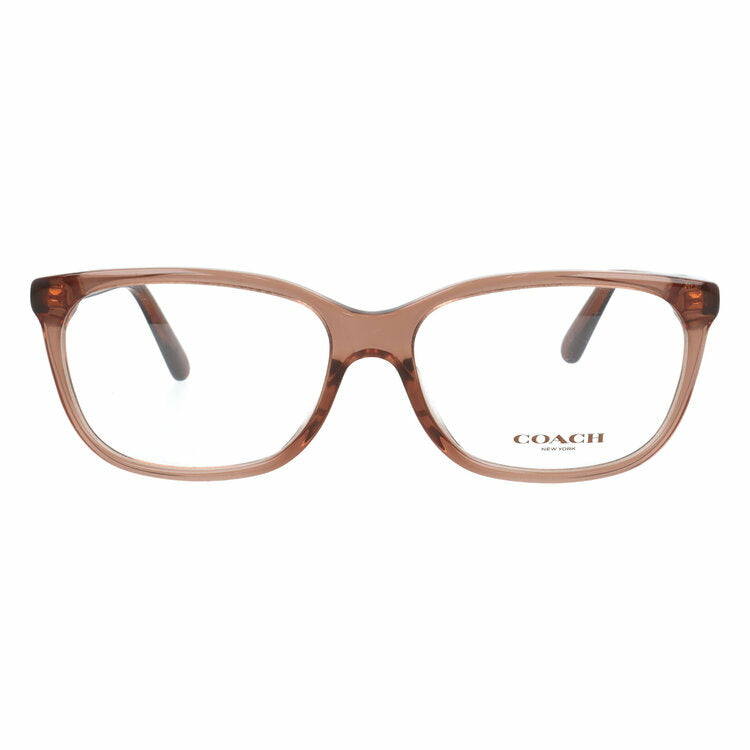 【訳あり・店頭展示品】【国内正規品】 コーチ メガネフレーム 伊達メガネ レギュラーフィット COACH HC6139U 5662 55サイズ スクエア型 琥珀色 アウトレット品 ユニセックス メンズ レディース
