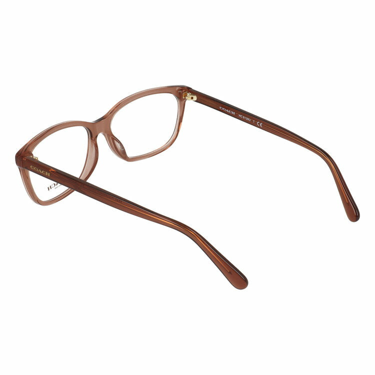 【訳あり・店頭展示品】【国内正規品】 コーチ メガネフレーム 伊達メガネ レギュラーフィット COACH HC6139U 5662 55サイズ スクエア型 琥珀色 アウトレット品 ユニセックス メンズ レディース