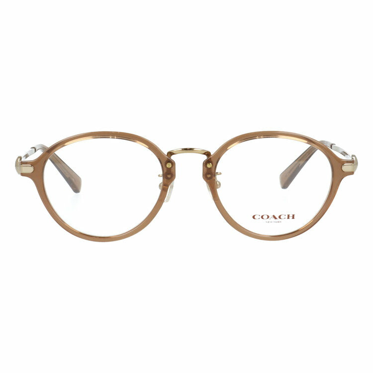 【訳あり・店頭展示品】【国内正規品】 コーチ メガネフレーム 伊達メガネ COACH HC6183D 5654 50サイズ ボストン型 コンビネーションフレーム アウトレット品 ユニセックス メンズ レディース
