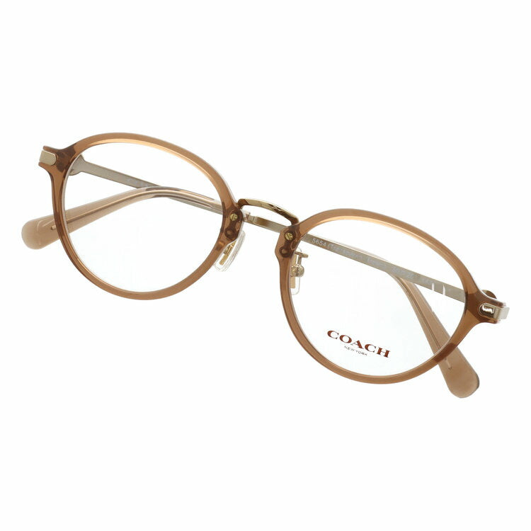 【訳あり・店頭展示品】【国内正規品】 コーチ メガネフレーム 伊達メガネ COACH HC6183D 5654 50サイズ ボストン型 コンビネーションフレーム アウトレット品 ユニセックス メンズ レディース