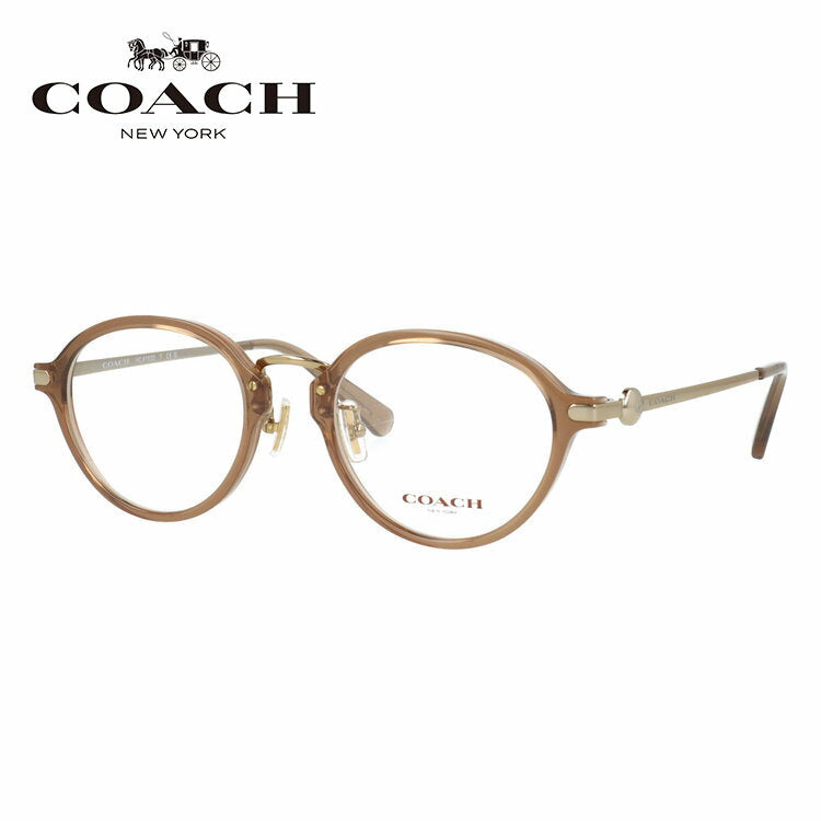 【訳あり・店頭展示品】【国内正規品】 コーチ メガネフレーム 伊達メガネ COACH HC6183D 5654 50サイズ ボストン型 コンビネーションフレーム アウトレット品 ユニセックス メンズ レディース