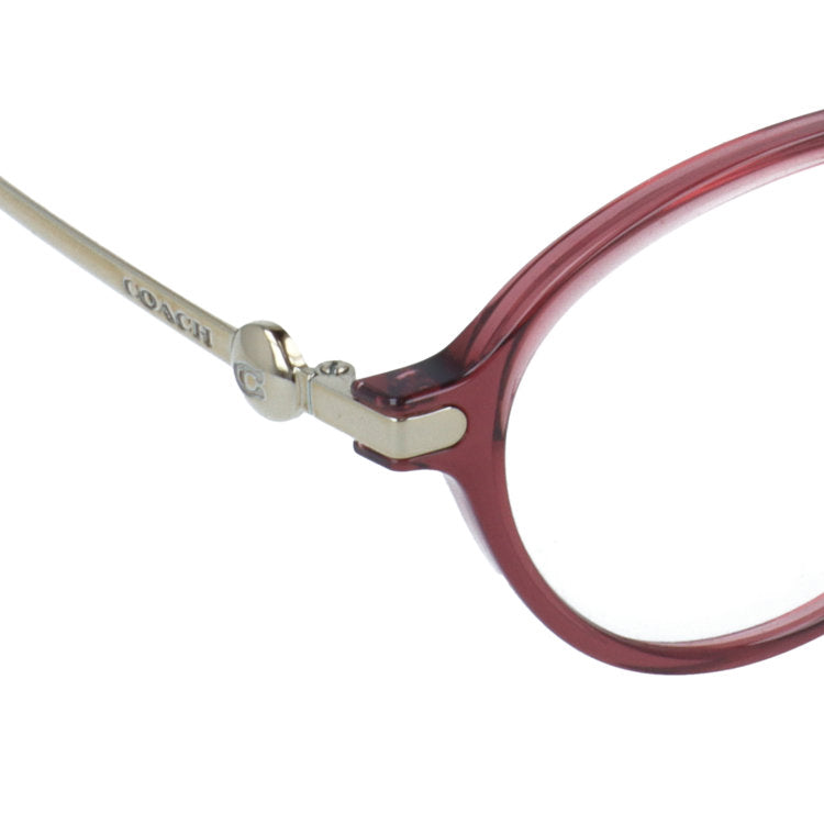 【訳あり・店頭展示品】【国内正規品】 コーチ メガネフレーム 伊達メガネ COACH HC6183D 5664 50サイズ ボストン型 コンビネーションフレーム アウトレット品 ユニセックス メンズ レディース