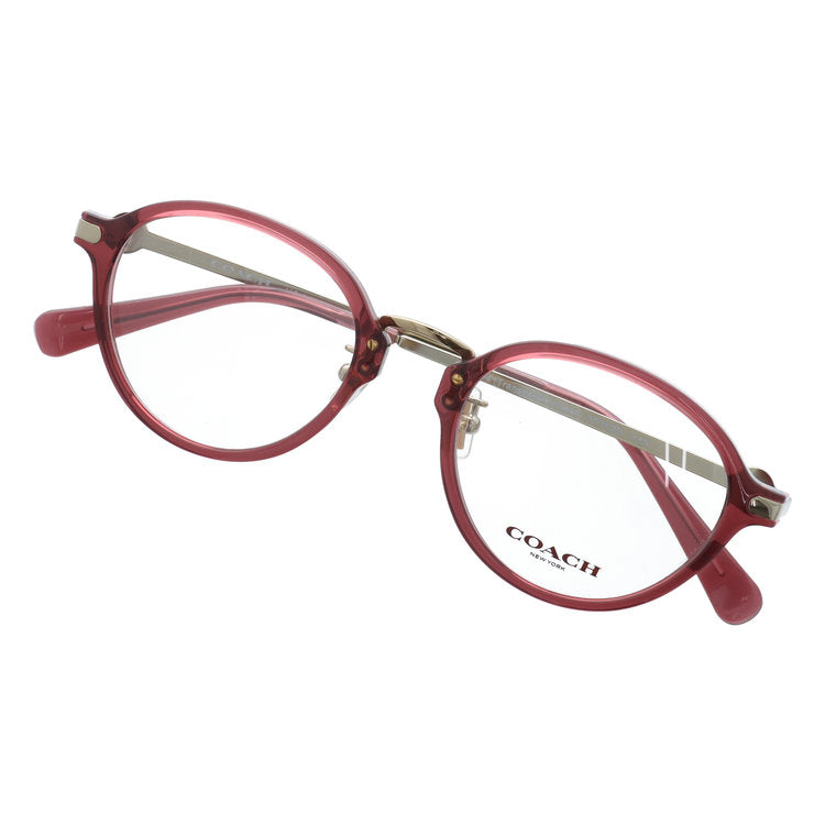 【訳あり・店頭展示品】【国内正規品】 コーチ メガネフレーム 伊達メガネ COACH HC6183D 5664 50サイズ ボストン型 コンビネーションフレーム アウトレット品 ユニセックス メンズ レディース