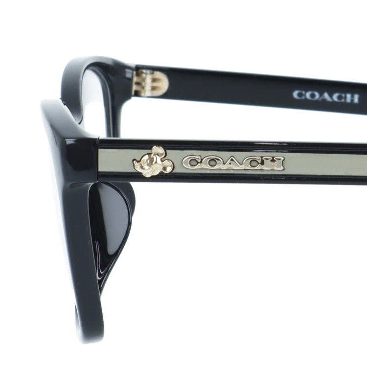 【訳あり・店頭展示品】【国内正規品】 コーチ メガネフレーム 伊達メガネ レギュラーフィット COACH HC6216F 5002 54サイズ ディズニーカンパニー 創立100周年記念 カプセルコレクション スクエア型 Disney×Coach ミッキーマウス バイカラー サステナブル素材 レディース