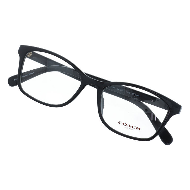 【訳あり・店頭展示品】【国内正規品】 コーチ メガネフレーム 伊達メガネ レギュラーフィット COACH HC6216F 5002 54サイズ ディズニーカンパニー 創立100周年記念 カプセルコレクション スクエア型 Disney×Coach ミッキーマウス バイカラー サステナブル素材 レディース