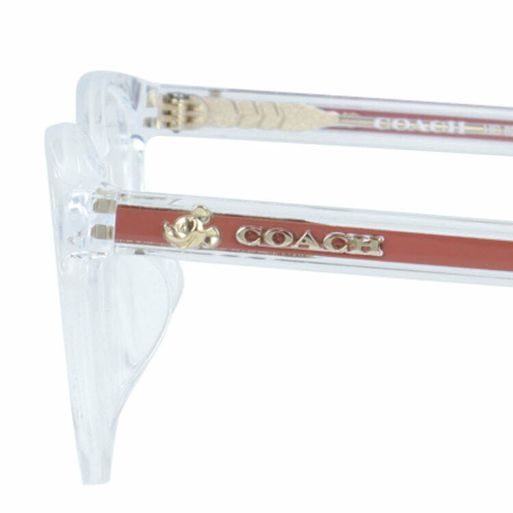 【訳あり・店頭展示品】【国内正規品】 コーチ メガネフレーム 伊達メガネ レギュラーフィット COACH HC6216F 5111 54サイズ ディズニーカンパニー 創立100周年記念 カプセルコレクション スクエア型 Disney×Coach ミッキーマウス バイカラー サステナブル素材 レディース