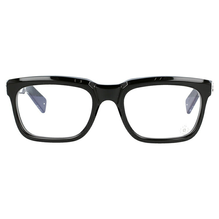 クロムハーツ メガネ 度付き 度なし 伊達メガネ 眼鏡 メガネフレーム CHROME HEARTS レギュラーフィット SEE YOU IN TEA BK 53サイズ スクエア型 ユニセックス メンズ レディース 紫外線 UVカット ラッピング無料