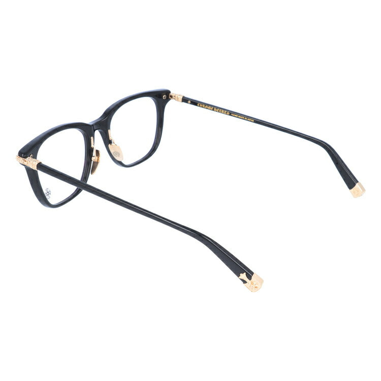 クロムハーツ メガネ 度付き 度なし 伊達メガネ 眼鏡 メガネフレーム CHROME HEARTS DARLIN' BK-18GP 52サイズ ウェリントン型 ユニセックス メンズ レディース 紫外線 UVカット ラッピング無料