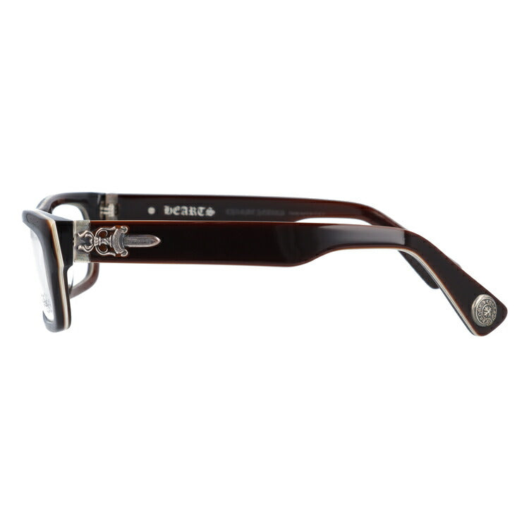 クロムハーツ メガネ 度付き 度なし 伊達メガネ 眼鏡 メガネフレーム CHROME HEARTS アジアンフィット INFLATABLE DATE-A BRBBR 56サイズ スクエア型 ユニセックス メンズ レディース 紫外線 UVカット ラッピング無料