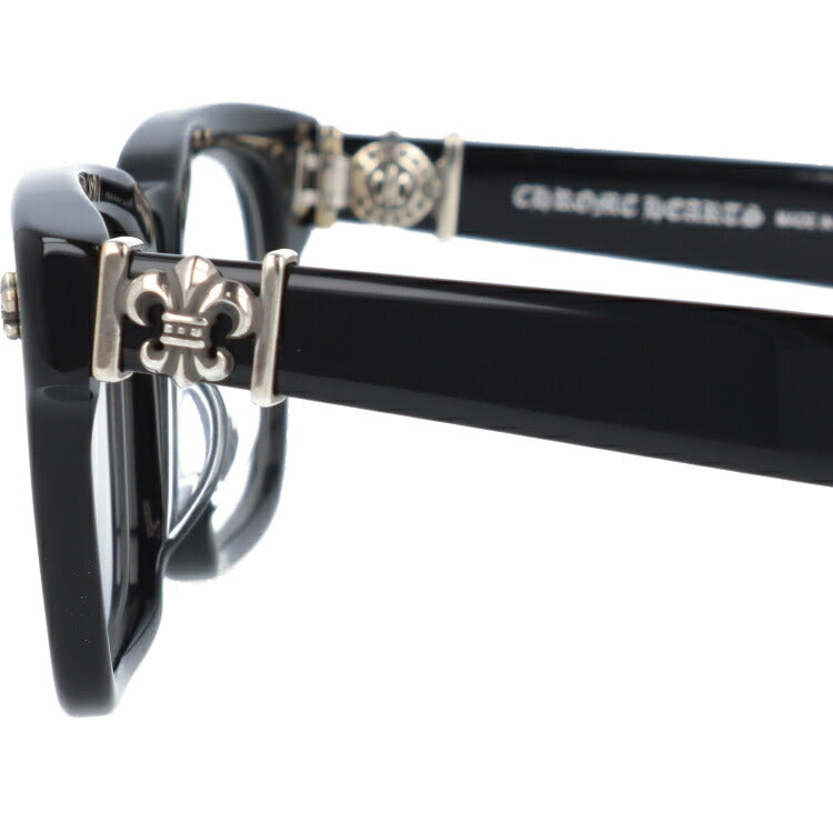クロムハーツ メガネ 度付き 度なし 伊達メガネ 眼鏡 メガネフレーム CHROME HEARTS アジアンフィット GITTIN ANY?-A 52サイズ スクエア型 ユニセックス メンズ レディース 紫外線 UVカット ラッピング無料