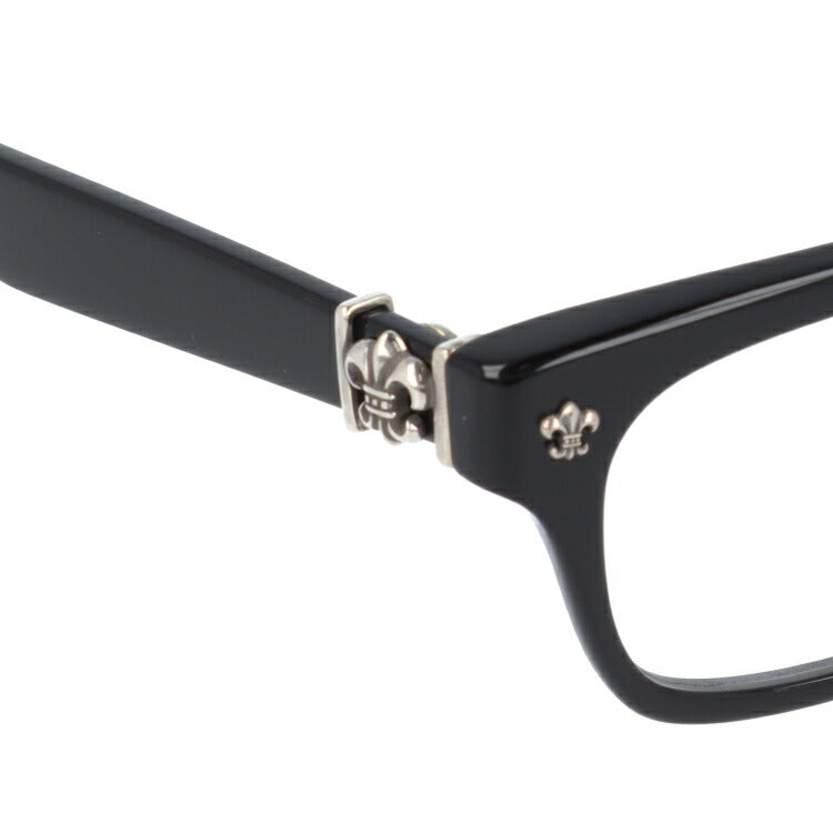 クロムハーツ メガネ 度付き 度なし 伊達メガネ 眼鏡 メガネフレーム CHROME HEARTS アジアンフィット GITTIN ANY?-A 52サイズ スクエア型 ユニセックス メンズ レディース 紫外線 UVカット ラッピング無料
