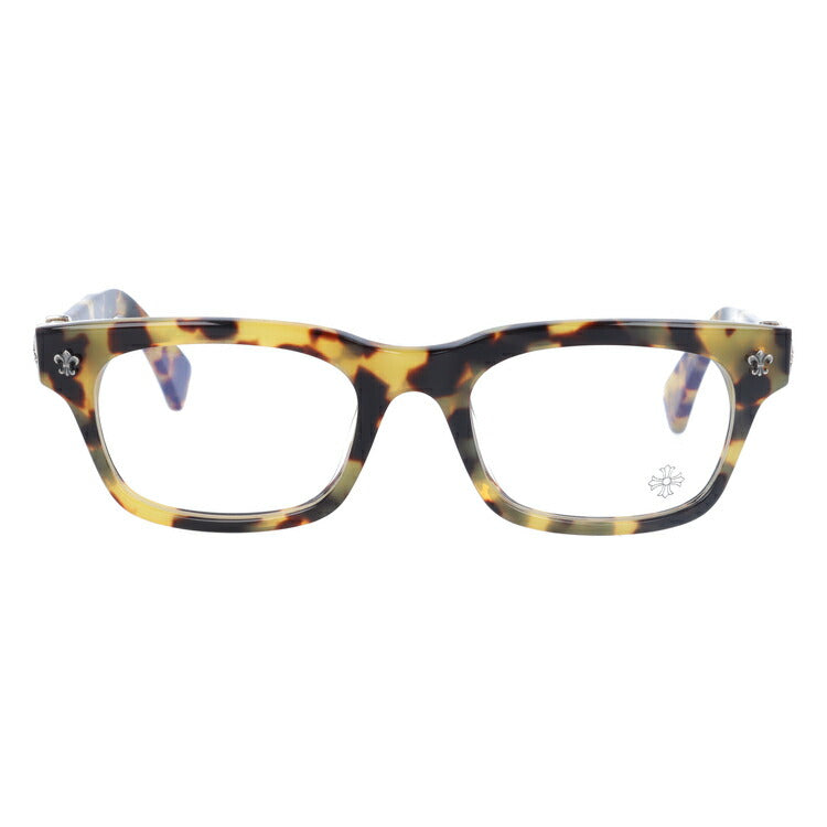 クロムハーツ メガネ 度付き 度なし 伊達メガネ 眼鏡 メガネフレーム CHROME HEARTS レギュラーフィット GITTIN ANY? (49) TT 49サイズ スクエア型 日本製 フレア ユニセックス メンズ レディース 紫外線 UVカット ラッピング無料