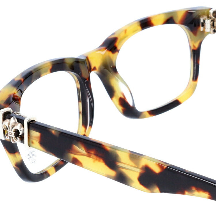 クロムハーツ メガネ 度付き 度なし 伊達メガネ 眼鏡 メガネフレーム CHROME HEARTS レギュラーフィット GITTIN ANY? (49) TT 49サイズ スクエア型 日本製 フレア ユニセックス メンズ レディース 紫外線 UVカット ラッピング無料