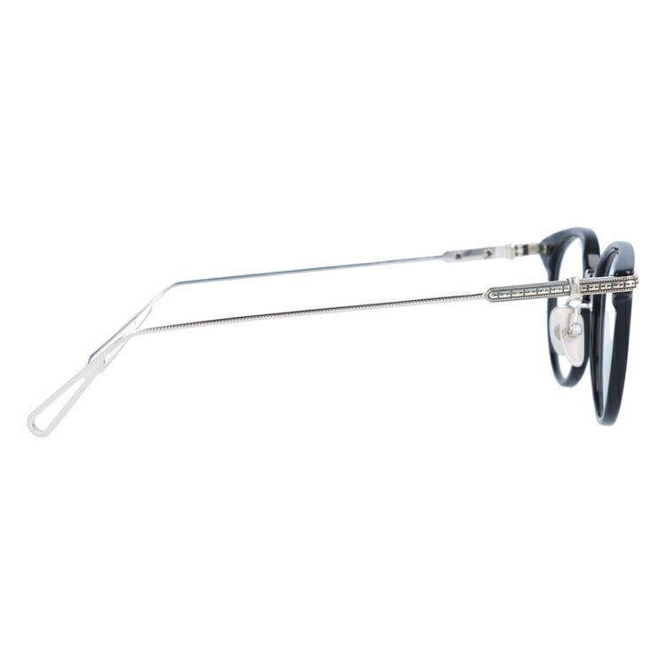 【選べる15色 ライトカラーレンズ】クロムハーツ ライトカラー サングラス CHROME HEARTS JACK ON BK/SS 49 日本製 クロ ボストン型 メンズ レディース アウトドア 運転 ドライブ レジャー UVカット 伊達 メガネ 眼鏡