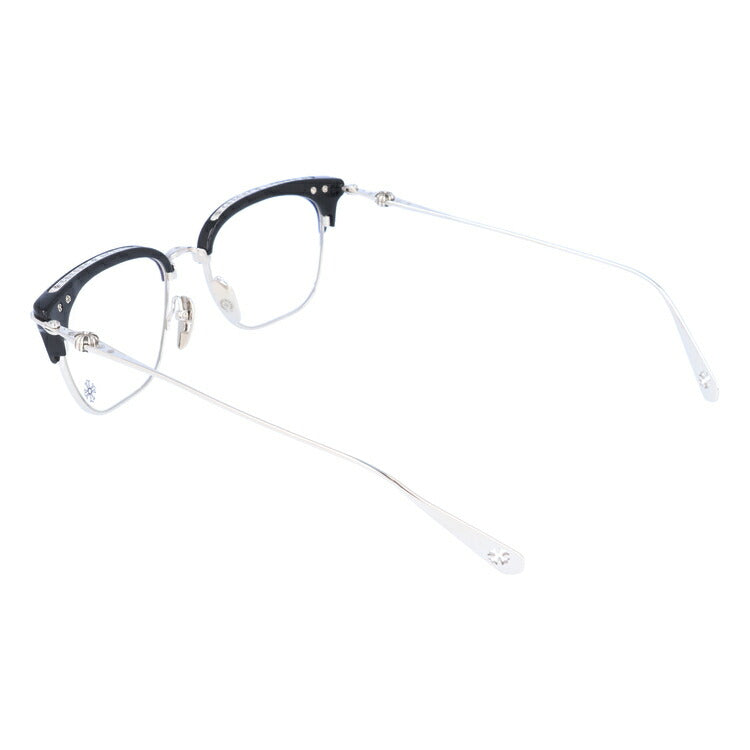 【選べる2色 調光レンズ】クロムハーツ サングラス CHROME HEARTS SLUNTRADICTION BK/SS 54サイズ ブロー型 日本製 クロス CHプラス 伊達メガネ カラーレンズ ユニセックス メンズ レディース 紫外線 UVカット ラッピング無料