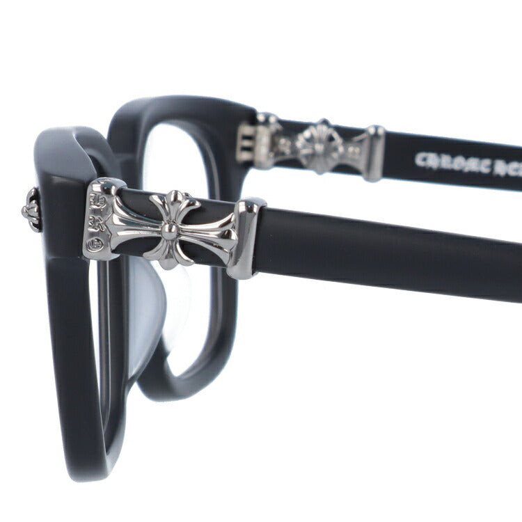 【選べる2色 調光レンズ】クロムハーツ サングラス CHROME HEARTS COX UCKER MBK 52サイズ ウェリントン型 CHクロス CHプラス 伊達メガネ カラーレンズ ユニセックス メンズ レディース 紫外線 UVカット ラッピング無料