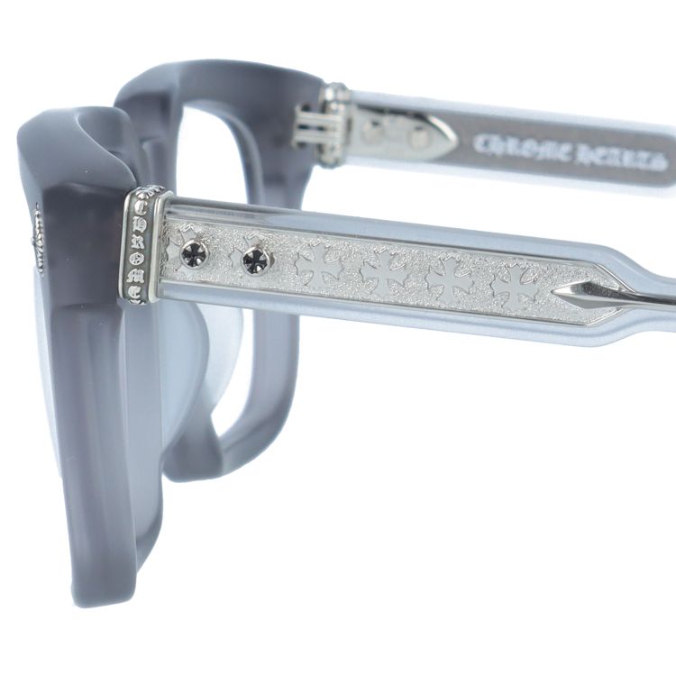 クロムハーツ メガネフレーム 伊達メガネ レギュラーフィット CHROME HEARTS AMBIDIXTROUS MGR 53サイズ CHプラス ウェリントン型 ユニセックス メンズ レディース