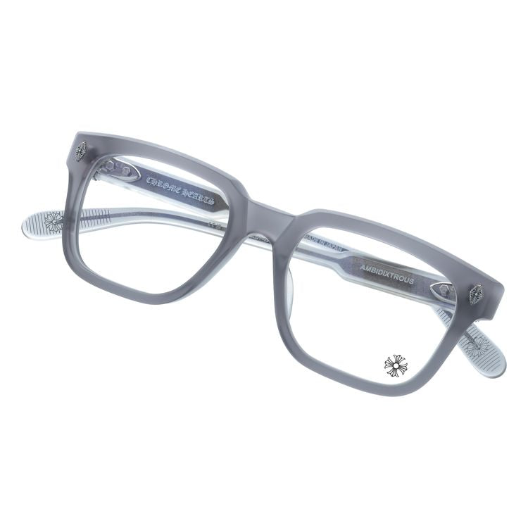 クロムハーツ メガネフレーム 伊達メガネ レギュラーフィット CHROME HEARTS AMBIDIXTROUS MGR 53サイズ CHプラス ウェリントン型 ユニセックス メンズ レディース