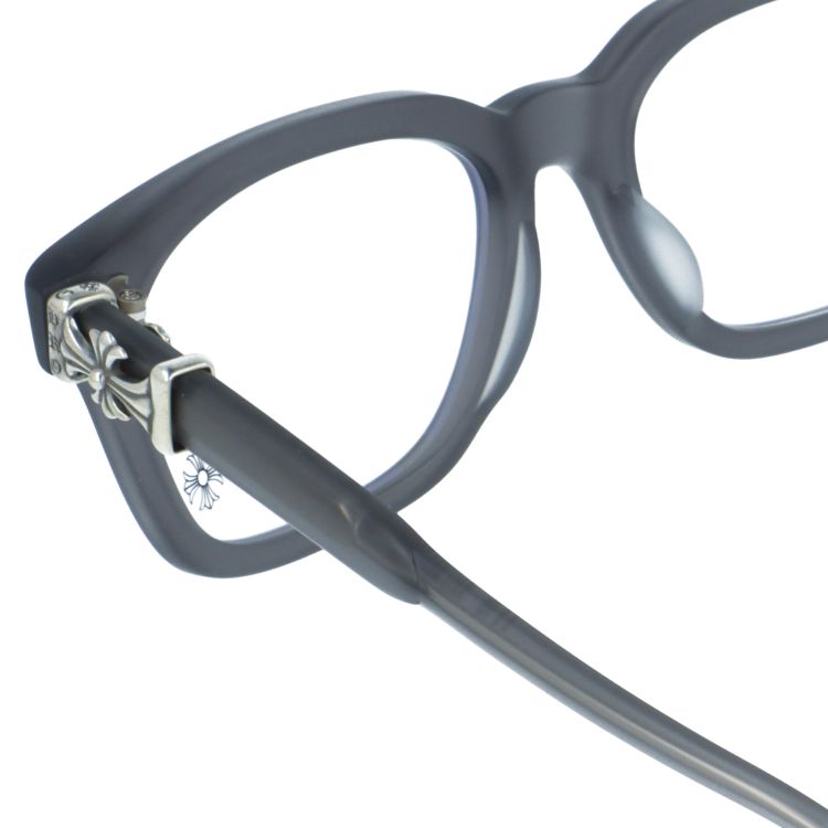 クロムハーツ メガネフレーム 伊達メガネ CHROME HEARTS COX UCKER MGR-MGR/SS 52サイズ ウェリントン ユニセックス メンズ レディース (コピー)