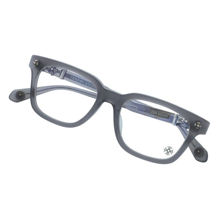クロムハーツ メガネフレーム 伊達メガネ CHROME HEARTS COX UCKER MGR-MGR/SS 52サイズ ウェリントン ユニセックス メンズ レディース (コピー)
