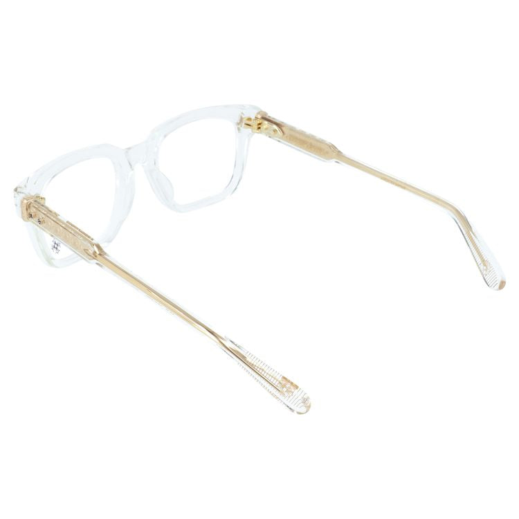 クロムハーツ メガネフレーム 伊達メガネ レギュラーフィット CHROME HEARTS AMBIDIXTROUS CRYS-18KGP 53サイズ CHプラス ウェリントン型 ユニセックス メンズ レディース