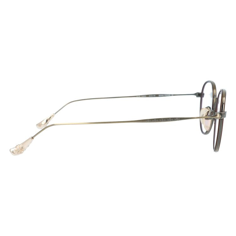 クロムハーツ メガネフレーム 伊達メガネ CHROME HEARTS BONE PRONE IV CLB/AG 49サイズ CHプラス ボストン型 ユニセックス メンズ レディース