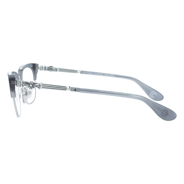 クロムハーツ メガネフレーム 伊達メガネ CHROME HEARTS BONENNOISSEUR II MGR/BS 53サイズ CHクロス ブロー型 ウェリントン型 ユニセックス メンズ レディース