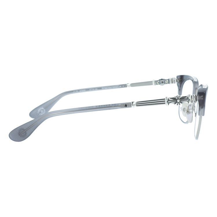 クロムハーツ メガネフレーム 伊達メガネ CHROME HEARTS BONENNOISSEUR II MGR/BS 53サイズ CHクロス ブロー型 ウェリントン型 ユニセックス メンズ レディース