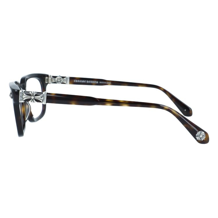 クロムハーツ メガネフレーム 伊達メガネ レギュラーフィット CHROME HEARTS COX UCKER MDT 52サイズ CHクロス ウェリントン型 ユニセックス メンズ レディース
