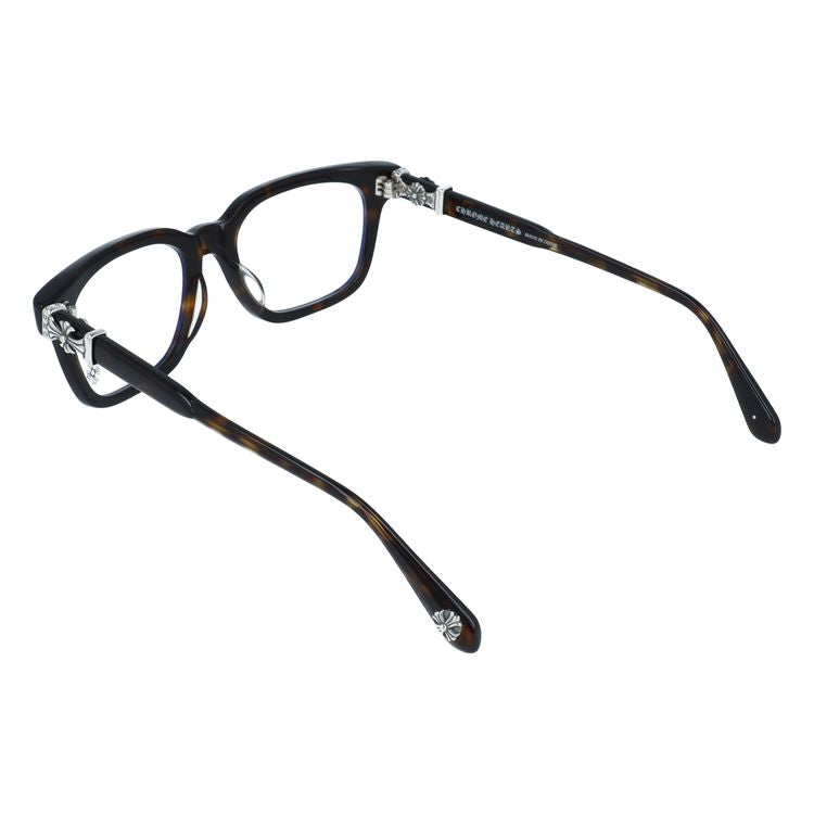 クロムハーツ メガネフレーム 伊達メガネ レギュラーフィット CHROME HEARTS COX UCKER MDT 52サイズ CHクロス ウェリントン型 ユニセックス メンズ レディース