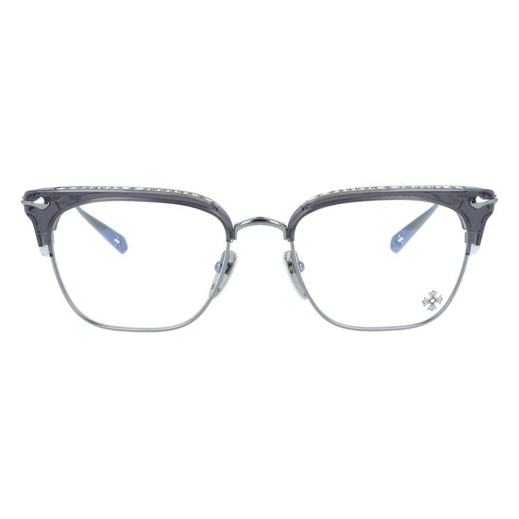 クロムハーツ メガネフレーム 伊達メガネ CHROME HEARTS SLUNTRADICTION FL/GM 54サイズ CHプラス ブロー型 ウェリントン型 ユニセックス メンズ レディース