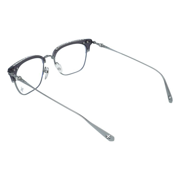 クロムハーツ メガネフレーム 伊達メガネ CHROME HEARTS SLUNTRADICTION FL/GM 54サイズ CHプラス ブロー型 ウェリントン型 ユニセックス メンズ レディース