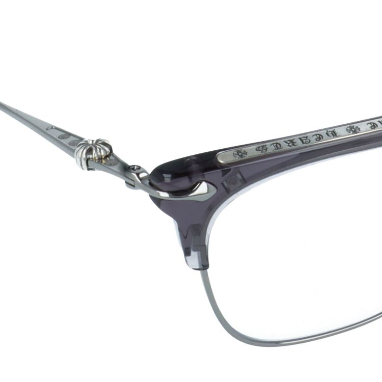 クロムハーツ メガネフレーム 伊達メガネ CHROME HEARTS SLUNTRADICTION FL/GM 54サイズ CHプラス ブロー型 ウェリントン型 ユニセックス メンズ レディース