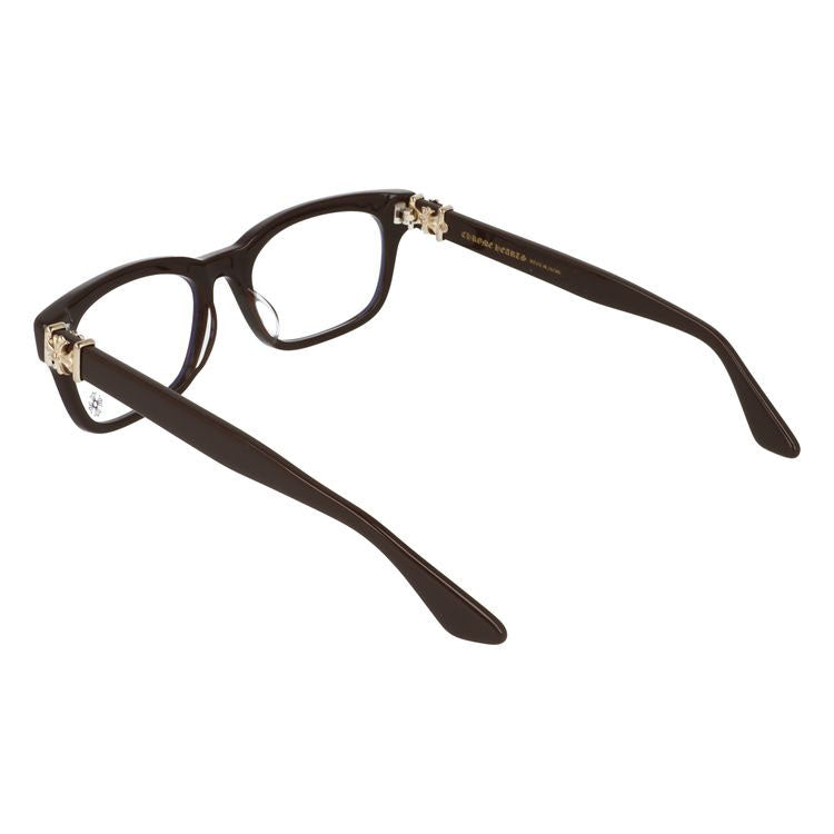 クロムハーツ メガネフレーム 伊達メガネ レギュラーフィット CHROME HEARTS VAGILANTE CLB 54サイズ CHプラス スクエア型 ユニセックス メンズ レディース
