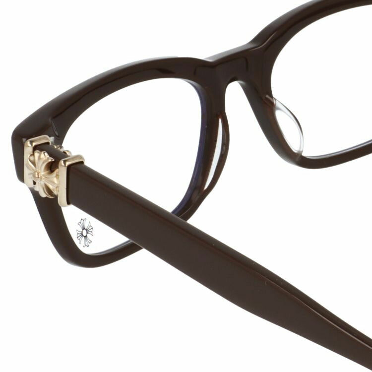 クロムハーツ メガネフレーム 伊達メガネ レギュラーフィット CHROME HEARTS VAGILANTE CLB 54サイズ CHプラス スクエア型 ユニセックス メンズ レディース