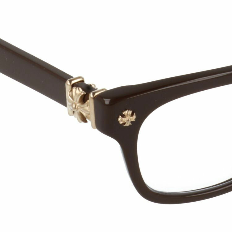 クロムハーツ メガネフレーム 伊達メガネ レギュラーフィット CHROME HEARTS VAGILANTE CLB 54サイズ CHプラス スクエア型 ユニセックス メンズ レディース