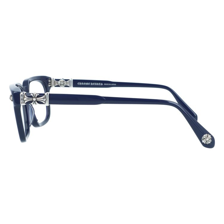 クロムハーツ メガネフレーム 伊達メガネ アジアンフィット CHROME HEARTS COX UCKER PCK 52サイズ CHクロス ウェリントン型 ユニセックス メンズ レディース