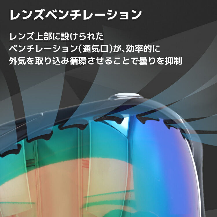 オークリー ゴーグル クローバー CROWBAR OAKELY OO7005N-35 レギュラーフィット プリズム メンズ レディース 男女兼用 スキーゴーグル スノーボード 【Prizm Sapphire Iridium】 プレゼント