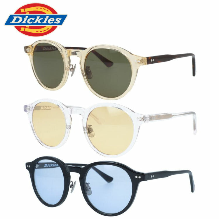 ディッキーズ サングラス アジアンフィット（フルフィット） 調整可能ノーズパッド（クリングス） Dickies DIKS 505 全3カラー 49サイズ 国内正規品 ボストン型 ユニセックス メンズ レディース