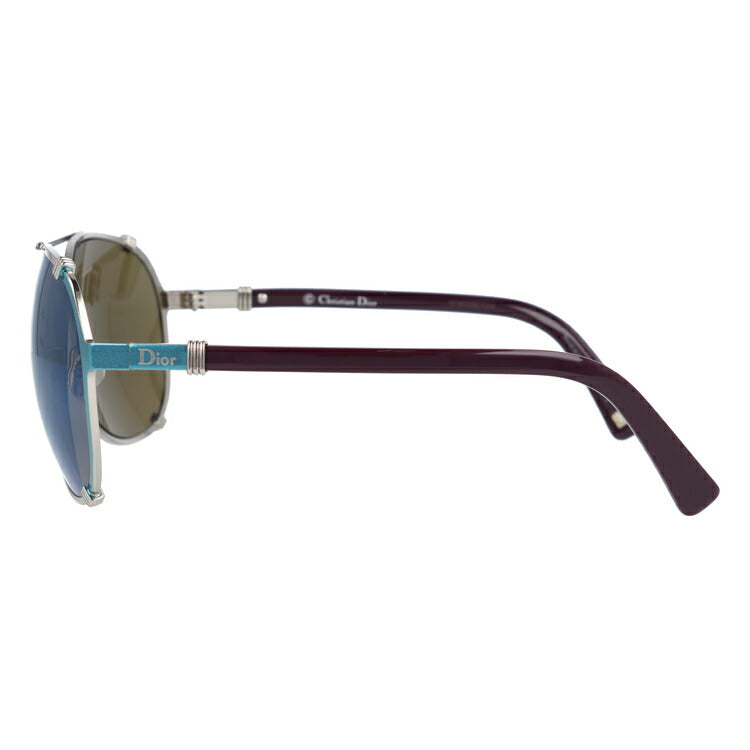 ディオール サングラス DIOR CHICAGO/2 1QW/3U Palladium Turquoise Plum/Khaki Blue Mirror ティアドロップ UVカット ラッピング無料