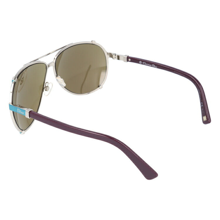 ディオール サングラス DIOR CHICAGO/2 1QW/3U Palladium Turquoise Plum/Khaki Blue Mirror ティアドロップ UVカット ラッピング無料