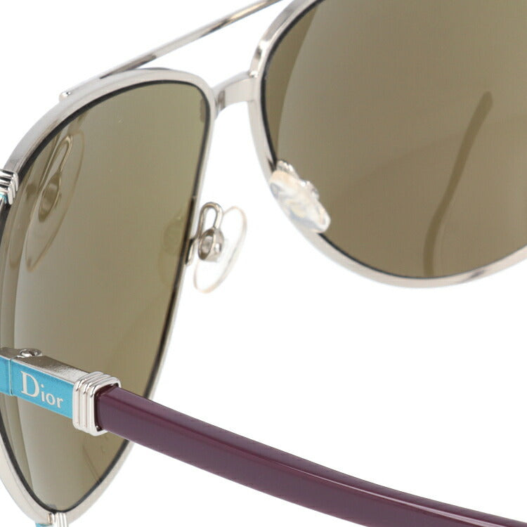 ディオール サングラス DIOR CHICAGO/2 1QW/3U Palladium Turquoise Plum/Khaki Blue Mirror ティアドロップ UVカット ラッピング無料