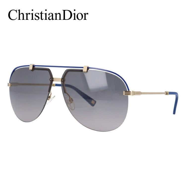 クリスチャン・ディオール Christian Dior サングラス DIOR CROISETTE4 DYE/EU 62 ゴールド/ブルー（ノーズパッド調節可能） メンズ レディース UVカット 紫外線 ラッピング無料
