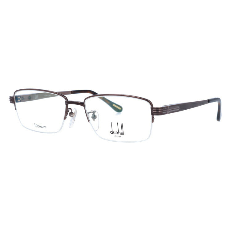 【国内正規品】ダンヒル メガネ 度付き 度なし 伊達メガネ 眼鏡 dunhill VDH066J 0R80 54サイズ スクエア メンズ 日本製 ラッピング無料