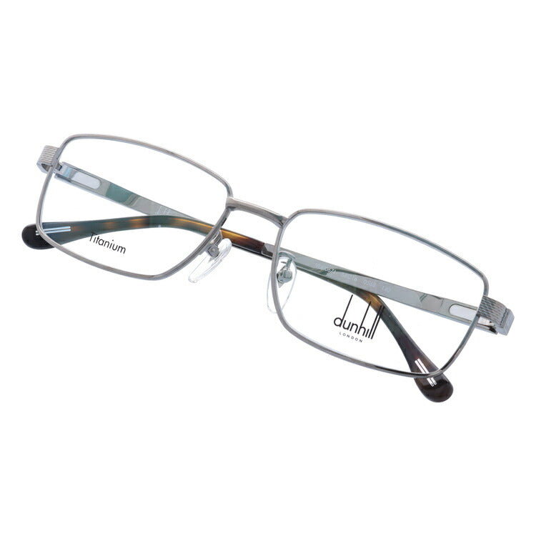 【国内正規品】ダンヒル メガネ 度付き 度なし 伊達メガネ 眼鏡 dunhill VDH067J 0568 56サイズ スクエア メンズ 日本製 ラッピング無料