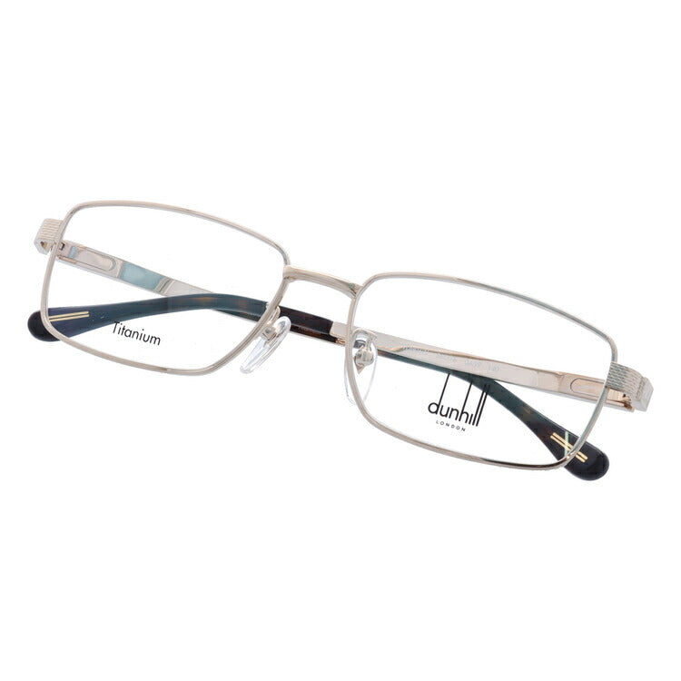 【国内正規品】ダンヒル メガネ 度付き 度なし 伊達メガネ 眼鏡 dunhill VDH067J 0A39 56サイズ スクエア メンズ 日本製 ラッピング無料